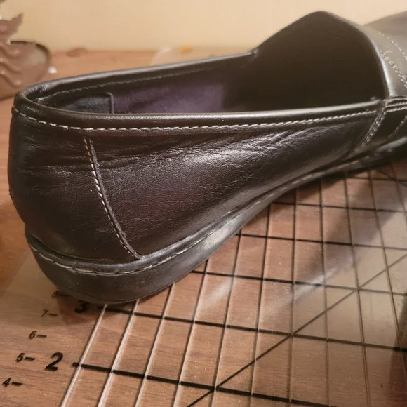 B.o.c. Born Concept Black Comfort Shoes White Stiching Relaxation | Sz 11m - Picture 6 of 9